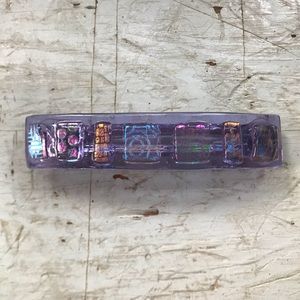 Groovy Purple Hair Clip